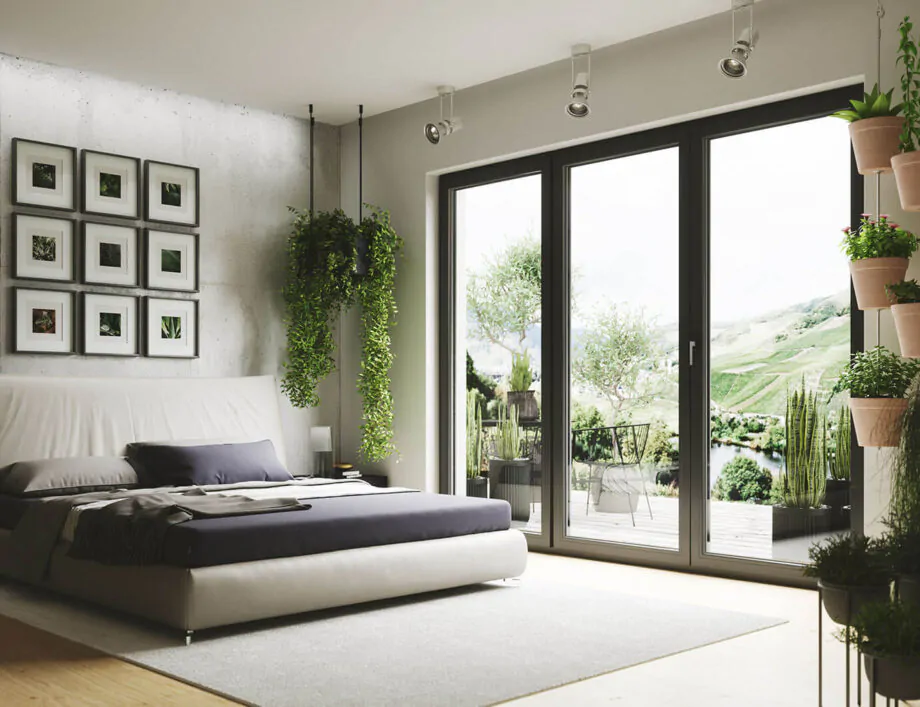 Okno PRISMATIC – ujęcie detali konstrukcji.