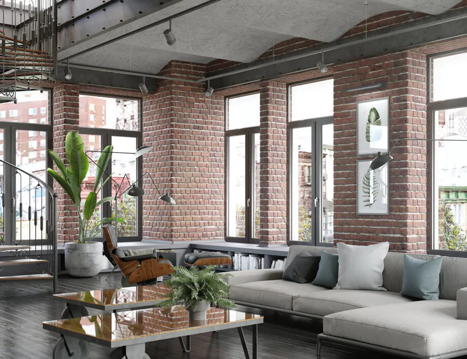 WINERGETIC STANDARD – detal skrzydła i ramy w aranżacji.