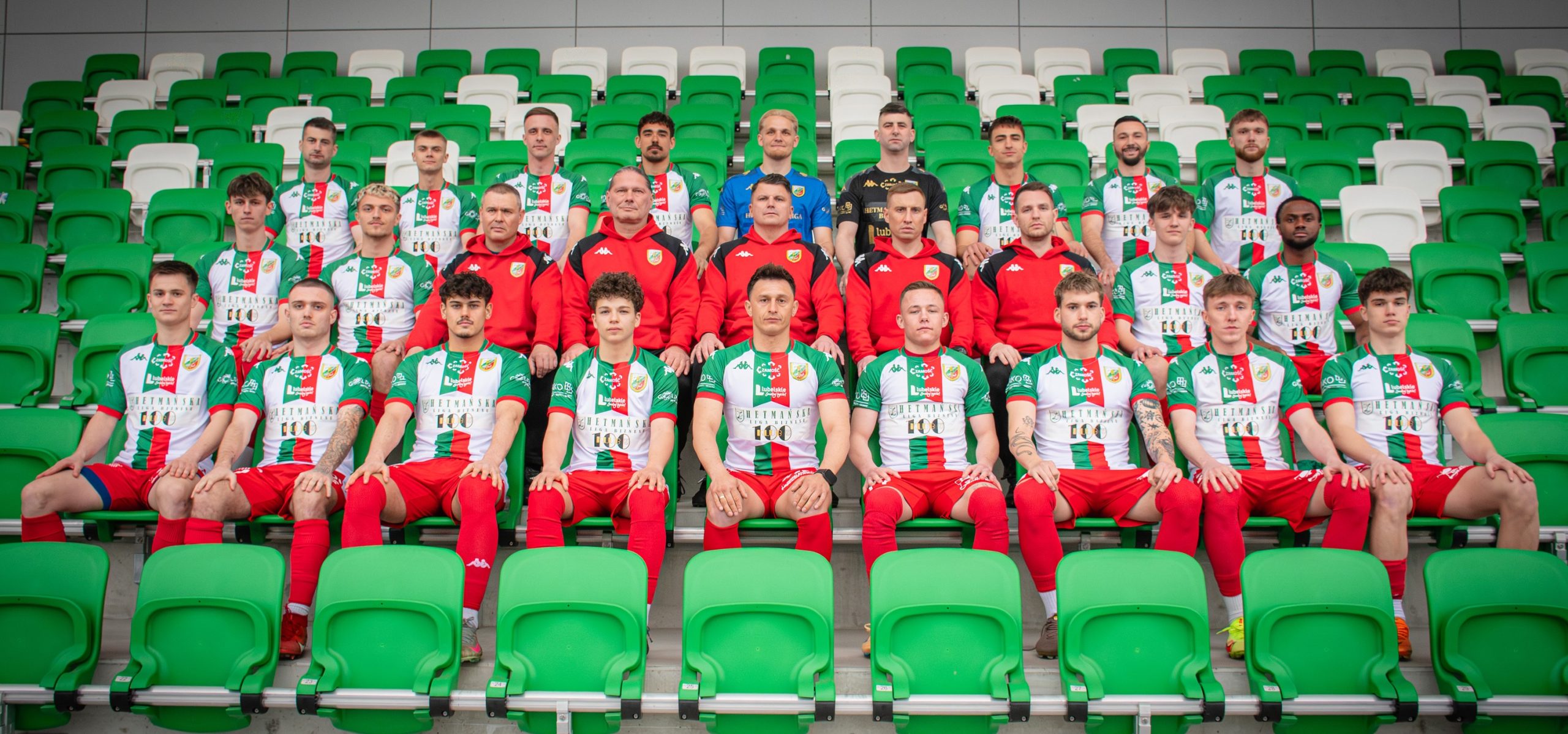 Pierwsza drużyna KS Hetman Zamość w sezonie 2025/2026